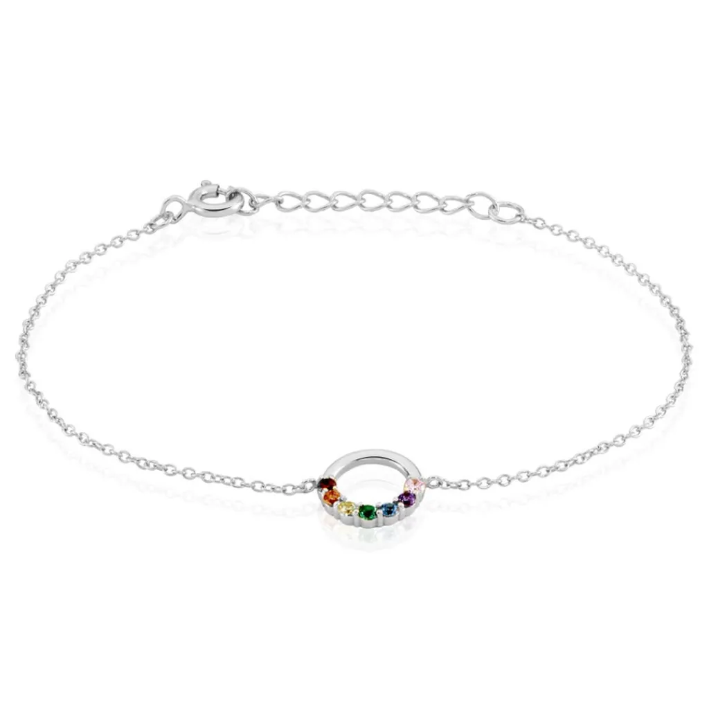 Histoire d'Or Bracelet Argent Giustino Oxydes De Zirconium New