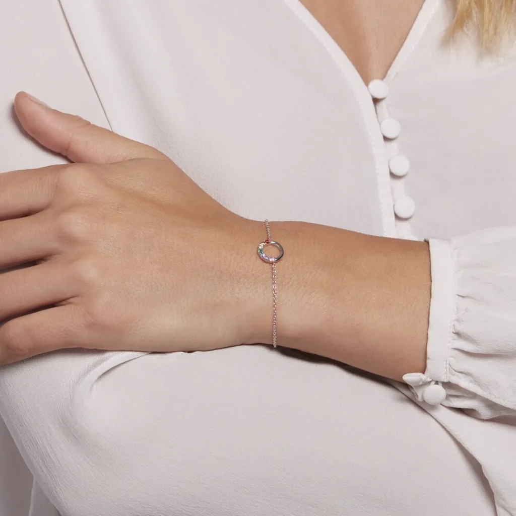 Histoire d'Or Bracelet Argent Giustino Oxydes De Zirconium New