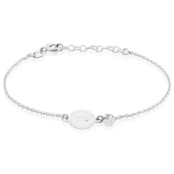 Histoire d'Or Bracelet Argent Glannon Oxyde De Zirconium Hot