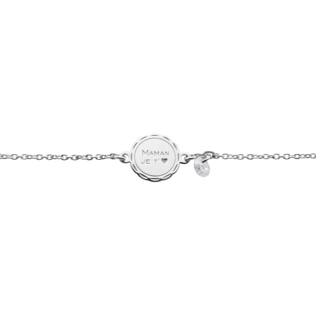 Histoire d'Or Bracelet Argent Glannon Oxyde De Zirconium Hot
