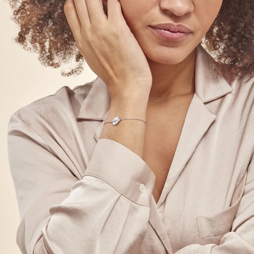 Histoire d'Or Bracelet Argent Grigori Oxydes De Zirconium New