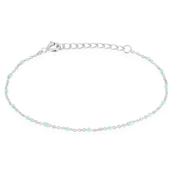 Histoire d'Or Bracelet Argent Polka argent blanc Outlet