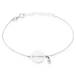 Histoire d'Or Bracelet Argent Prew Oxyde De Zirconium