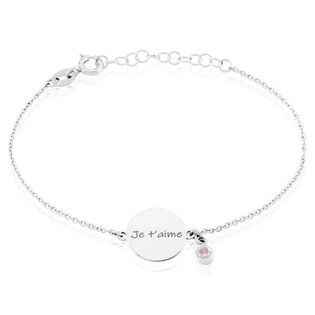 Histoire d'Or Bracelet Argent Prew Oxyde De Zirconium