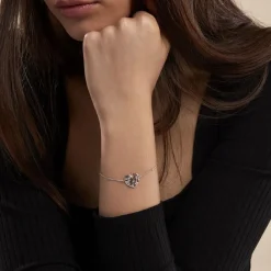 Histoire d'Or Bracelet Argent Rechef Oxydes De Zirconium Best