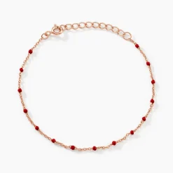 Histoire d'Or Bracelet Polka argent rose Clearance