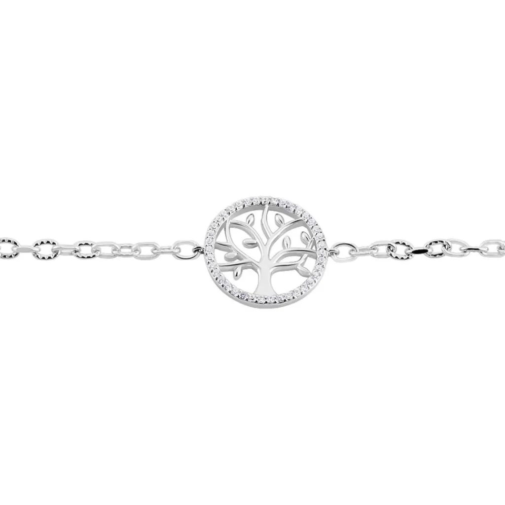 Histoire d'Or Bracelet Argent Urcisse Oxydes De Zirconium Sale