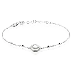 Histoire d'Or Bracelet Argent Vibien Glitter Clearance