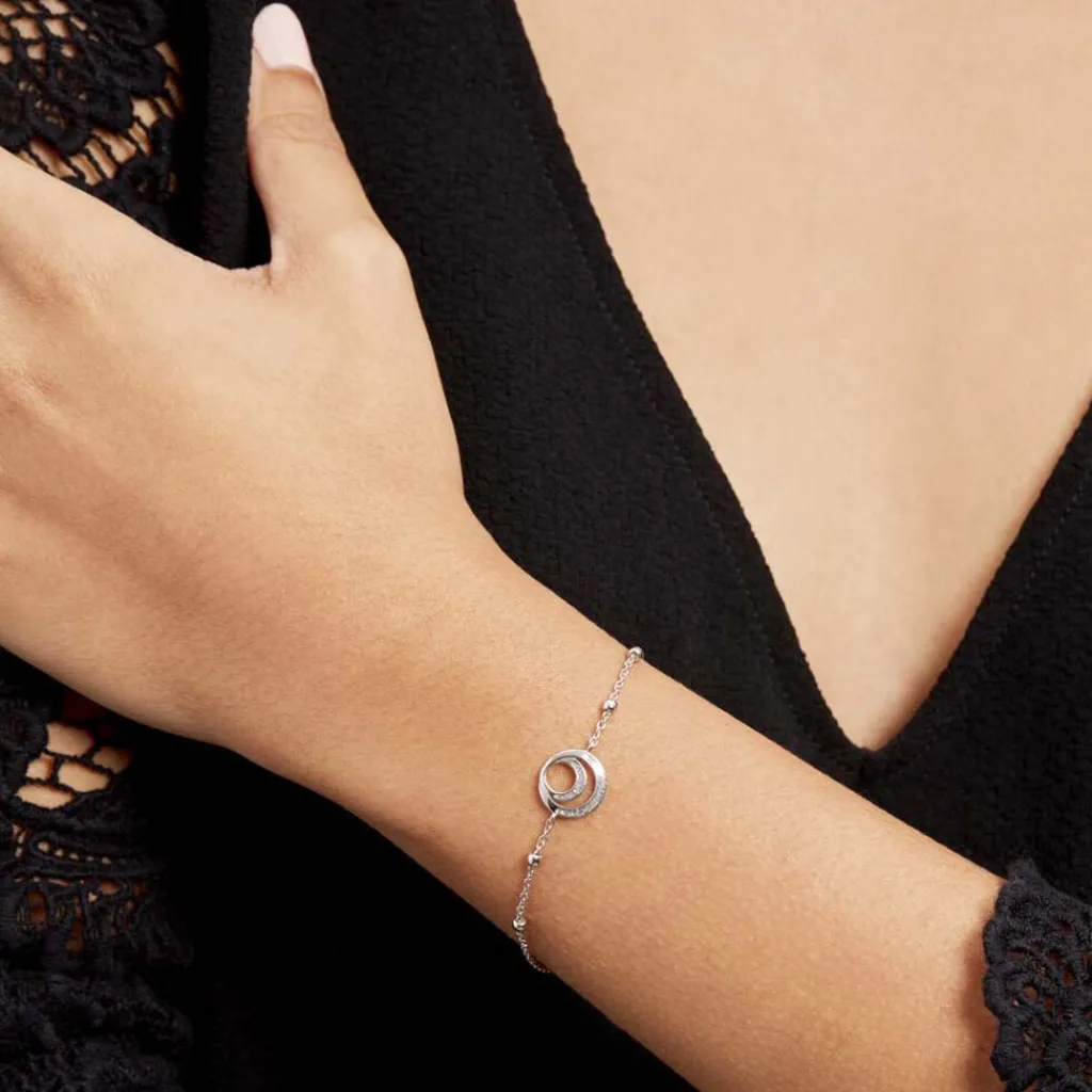 Histoire d'Or Bracelet Argent Vibien Glitter Clearance