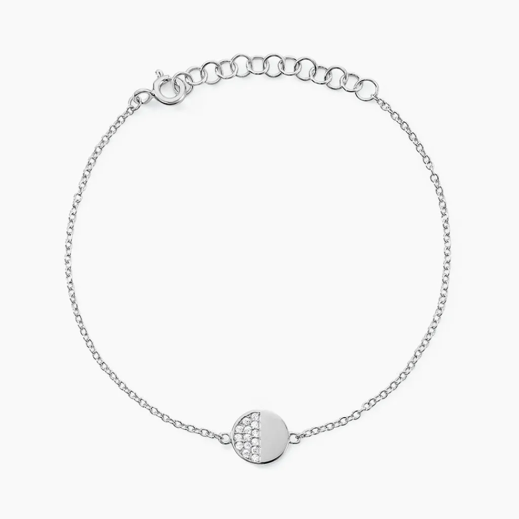 Histoire d'Or Bracelet Argent Viviano Oxydes De Zirconium Discount