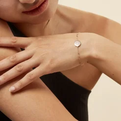 Histoire d'Or Bracelet Artea Plaqué Or Jaune Oxyde De Zirconium Hot