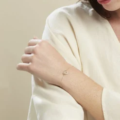 Histoire d'Or Bracelet Astralagus Or Jaune Hot