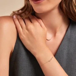 Histoire d'Or Bracelet Aurelya or bicolore Discount