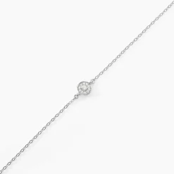 Histoire d'Or Bracelet Auxana De Zirconium argent blanc oxyde New