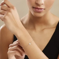 Histoire d'Or Bracelet Auxana De Zirconium argent blanc oxyde New