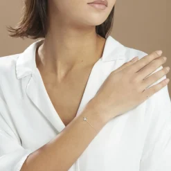 Histoire d'Or Bracelet Aveline Or Blanc Diamant Sale