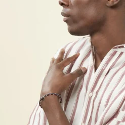 Histoire d'Or Bracelet Axel Acier Blanc Hot