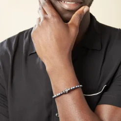 Histoire d'Or Bracelet Axel Acier Blanc New