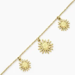 Histoire d'Or Bracelet Bastia Acier Jaune New