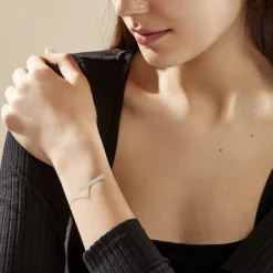 Histoire d'Or Bracelet Beavis Or Blanc Best