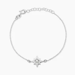 Histoire d'Or Bracelet Beverlie Argent Blanc Oxyde De Zirconium Clearance