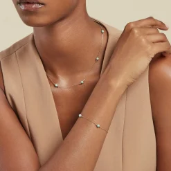 Histoire d'Or Bracelet Billy Or Jaune Turquoise or jaune turquoise turquoise Best