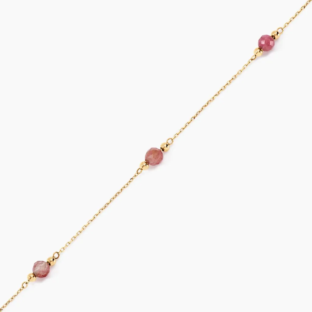 Histoire d'Or Bracelet Billy Or Jaune Tourmaline or jaune tourmaline rose Sale
