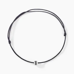 Histoire d'Or Bracelet Black Diamond Or Blanc Diamant Noirs