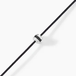 Histoire d'Or Bracelet Black Diamond Or Blanc Diamant Noirs