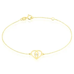 Histoire d'Or Bracelet Blasi Or Jaune Oxyde De Zirconium Hot