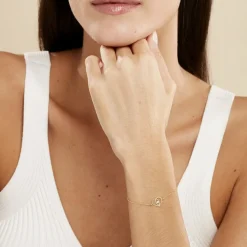 Histoire d'Or Bracelet Blasi Or Jaune Oxyde De Zirconium Hot