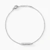 Histoire d'Or Bracelet Blitalia Or Blanc Diamant Synthétique Hot
