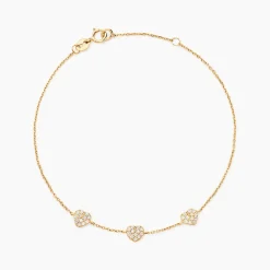 Histoire d'Or Bracelet Bomb Lover Or Jaune Oxyde De Zirconium Outlet