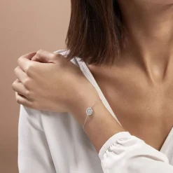 Histoire d'Or Bracelet Brunilda Argent Blanc Oxyde De Zirconium Outlet