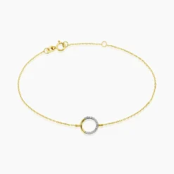 Histoire d'Or Bracelet Cajsa Or Jaune Oxyde De Zirconium Discount