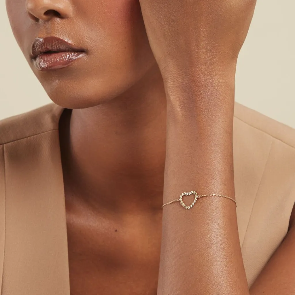 Histoire d'Or Bracelet Calonstria Or Jaune Sale