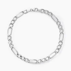 Histoire d'Or Bracelet Cameo Alternee 1/3 Or Blanc Hot