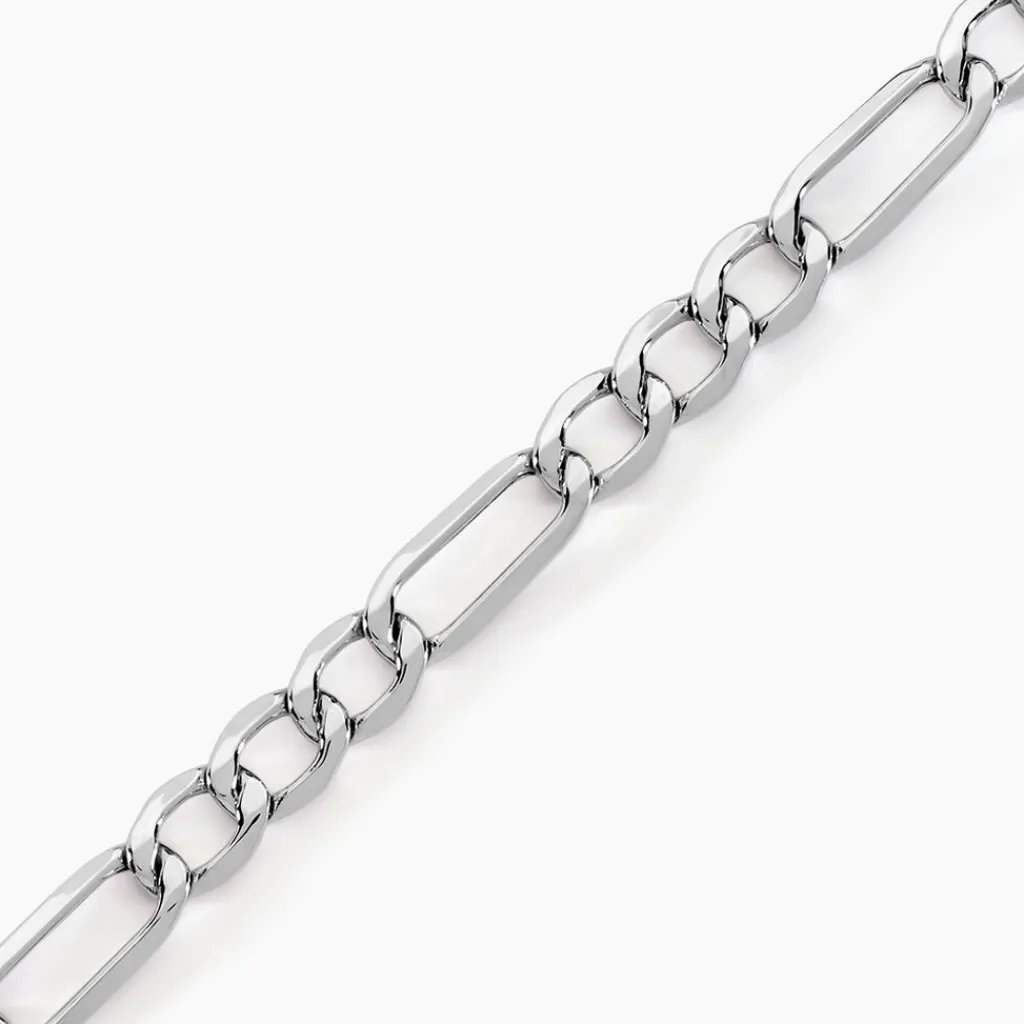 Histoire d'Or Bracelet Cameo Alternee 1/3 Or Blanc Hot