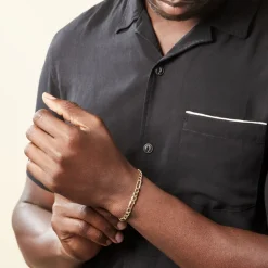 Histoire d'Or Bracelet Cameo Alternee 1/3 Or Jaune Clearance