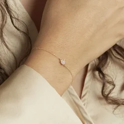 Histoire d'Or Bracelet Campsis Or Jaune Calcedoine Sale