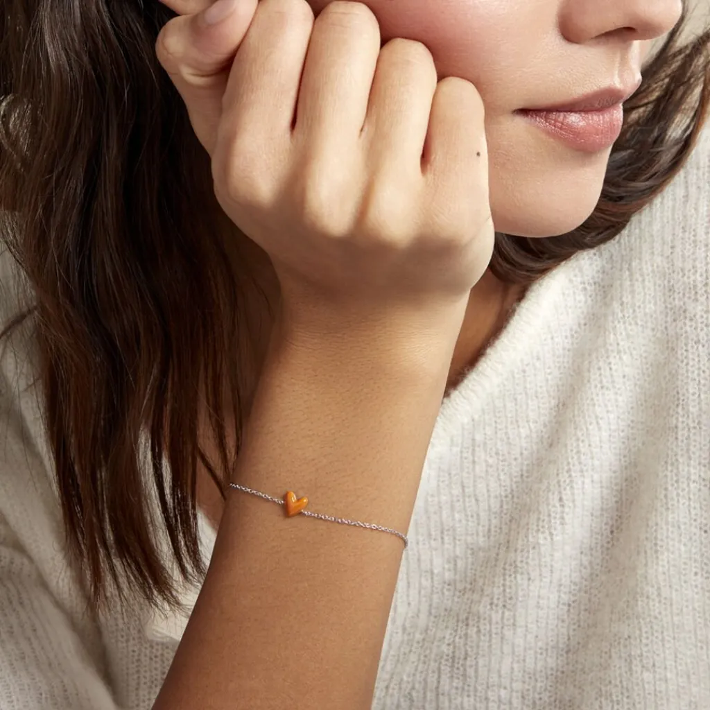 Histoire d'Or Bracelet Candies Argent Blanc Best