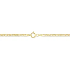 Histoire d'Or Bracelet Capucin Or Jaune Maille Marine Plate Online