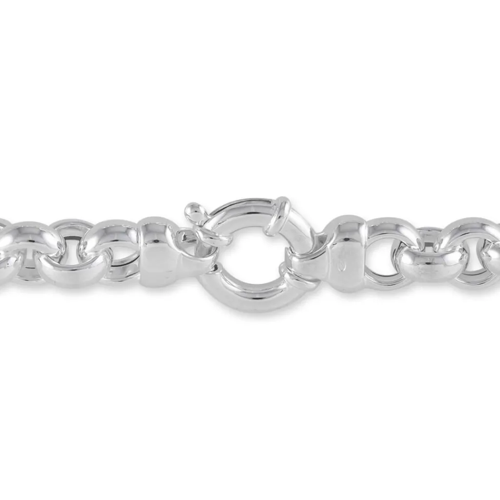 Histoire d'Or Bracelet Carola Maille Jaseron Argent Blanc Sale