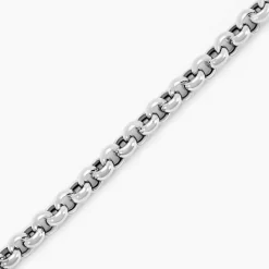 Histoire d'Or Bracelet Carola Maille Jaseron Argent Blanc Outlet