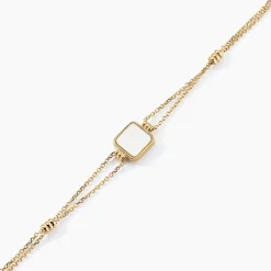 Histoire d'Or Bracelet Caron Or Jaune Nacre or jaune nacre blanche Outlet