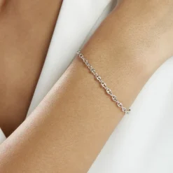 Histoire d'Or Bracelet Carrus Argent Blanc Clearance