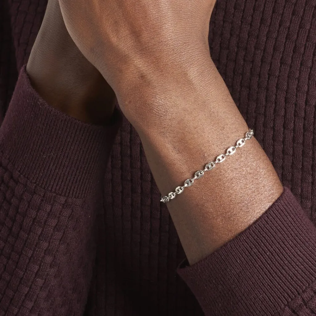 Histoire d'Or Bracelet Carrus Argent Blanc Hot