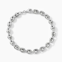 Histoire d'Or Bracelet Carrus Argent Blanc New