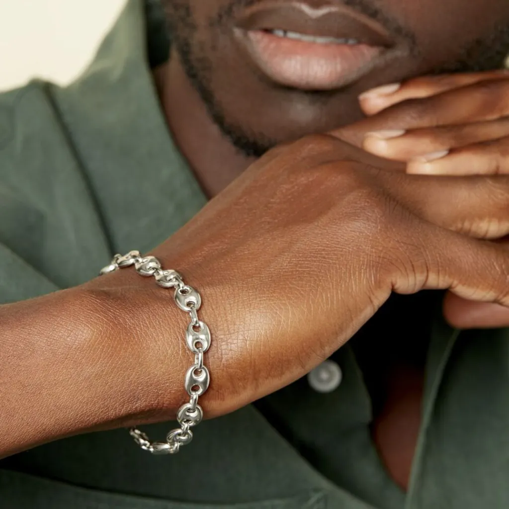 Histoire d'Or Bracelet Carrus Argent Blanc Hot