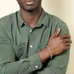 Histoire d'Or Bracelet Carrus Argent Blanc Hot